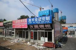 灵石的建材市场在哪儿啊